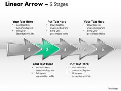 Linear arrow 5 stages 46