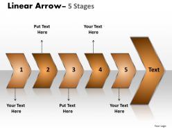 Linear arrow 5 stages 47