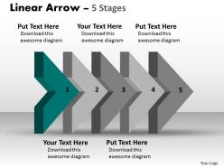 Linear arrow 5 stages 49