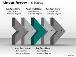 Linear arrow 5 stages 49