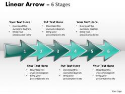 Linear arrow 6 stages 36