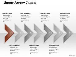 Linear arrow 7 stages 19
