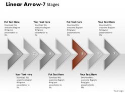 Linear arrow 7 stages 19