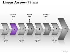 Linear arrow 7 stages 21