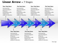 Linear arrow 7 stages 22