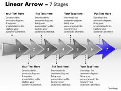 Linear arrow 7 stages 22