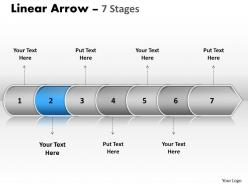 Linear arrow 7 stages 23