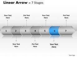 Linear arrow 7 stages 23