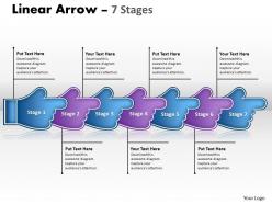 Linear arrow 7 stages 25