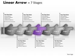 Linear arrow 7 stages 25