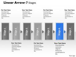 Linear arrow 7 stages 3