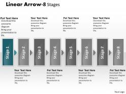 Linear arrow 8 stages 11