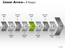 Linear arrow 8 stages 12