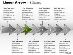 Linear arrow 8 stages 13