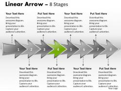 Linear arrow 8 stages 13