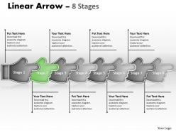 Linear arrow 8 stages 16