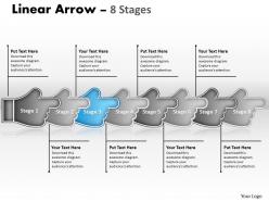Linear arrow 8 stages 16