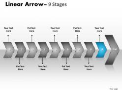 Linear arrow 9 stages 11