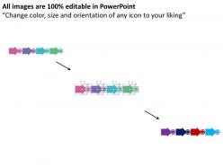 27683649 style linear single 4 piece powerpoint presentation diagram infographic slide
