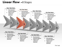 Linear arrow process 8 stages 17