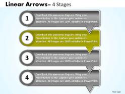 Linear arrows 4 stages 43