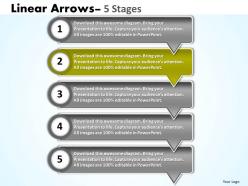 Linear arrows 5 stages 53