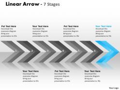 Linear arrows 7 stages 27