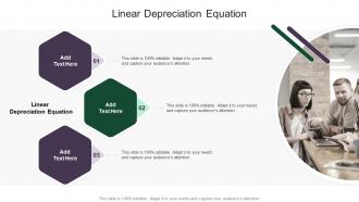 Linear Depreciation Equation In Powerpoint And Google Slides Cpb
