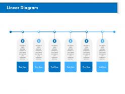Linear diagram capture m814 ppt powerpoint presentation infographics skills