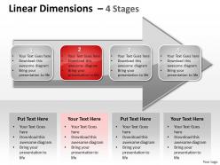 Linear dimensions 4 stages 11