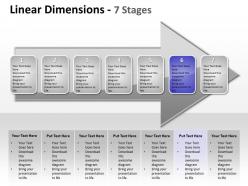 Linear dimensions 7 stages 28