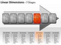 Linear dimensions 7 stages 29