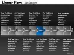 Linear flow 10 stages 14