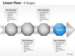 Linear flow 4 stages 50