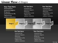 Linear flow 5 stages 67