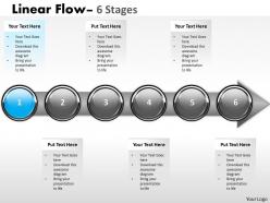 Linear flow 6 stages 48
