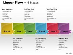 Linear flow 6 stages 53