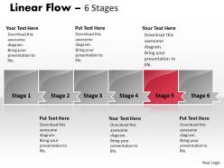 Linear flow 6 stages 53