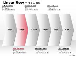 Linear flow 6 stages 55