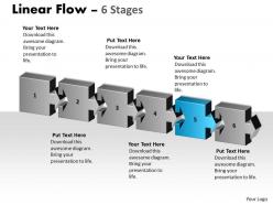 Linear flow 6 stages