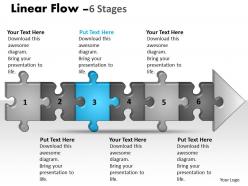 Linear flow 6 stages style 58