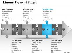Linear flow 6 stages style 58