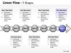 Linear flow 7 stages 16
