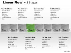 Linear flow 8 stages 23