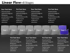 Linear flow 8 stages 25
