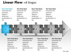 Linear flow 8 stages style 28