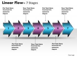 Linear Flow Arrow 7 Stages 18