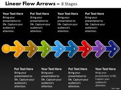 Linear flow arrow 8 stages 29