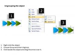 Linear flow phase structure diagram 4 stages free flowchart powerpoint slides
