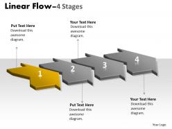 Linear flow stages 56
